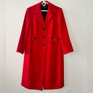Red Trench Coat